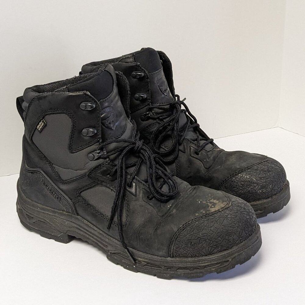 Irish Setter Kasota Safety Toe Work Boots, Black, Men's 14 M